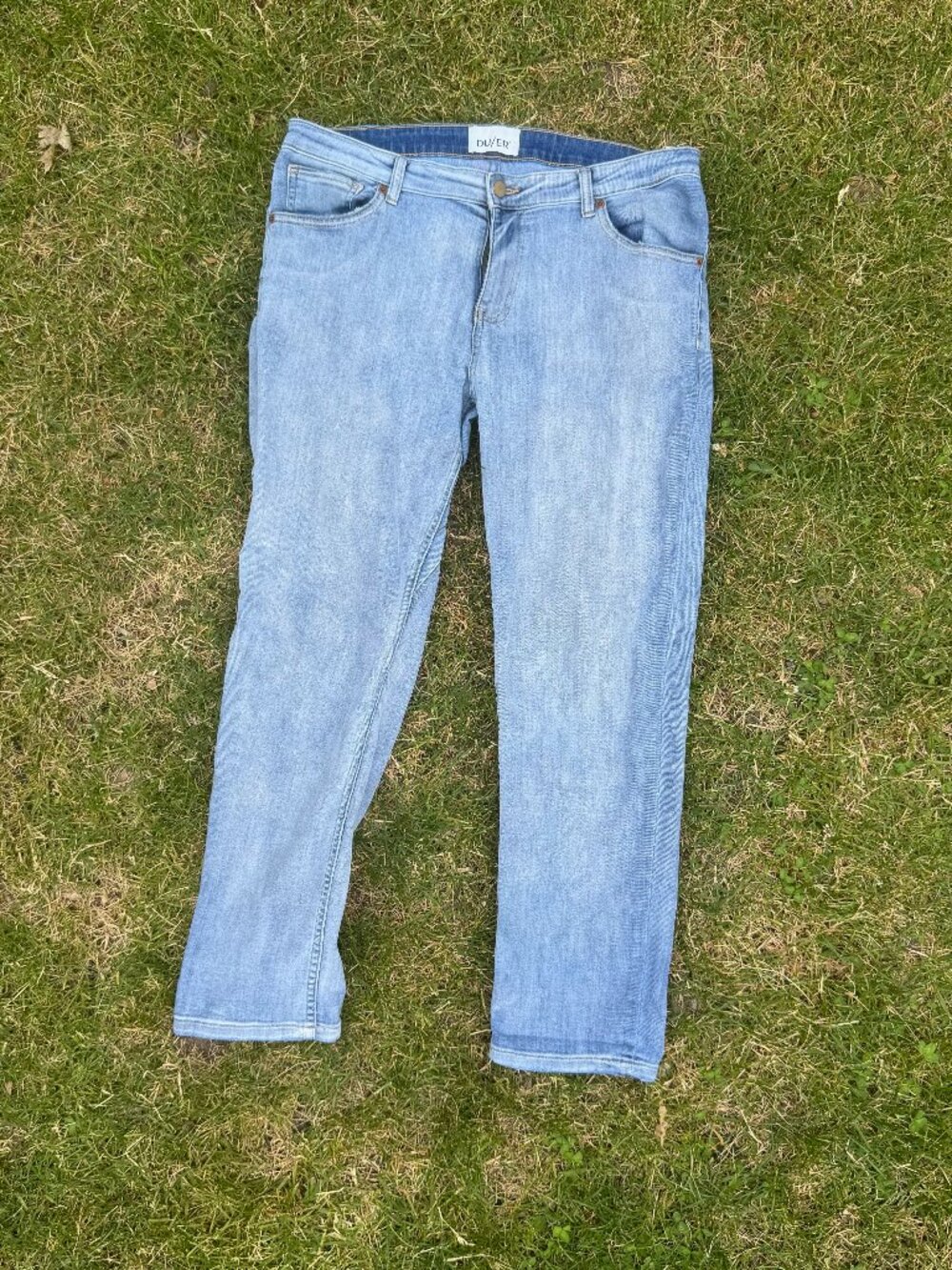 DU/ER - Performance Straight Jean (Men's) - Light Wash Blue